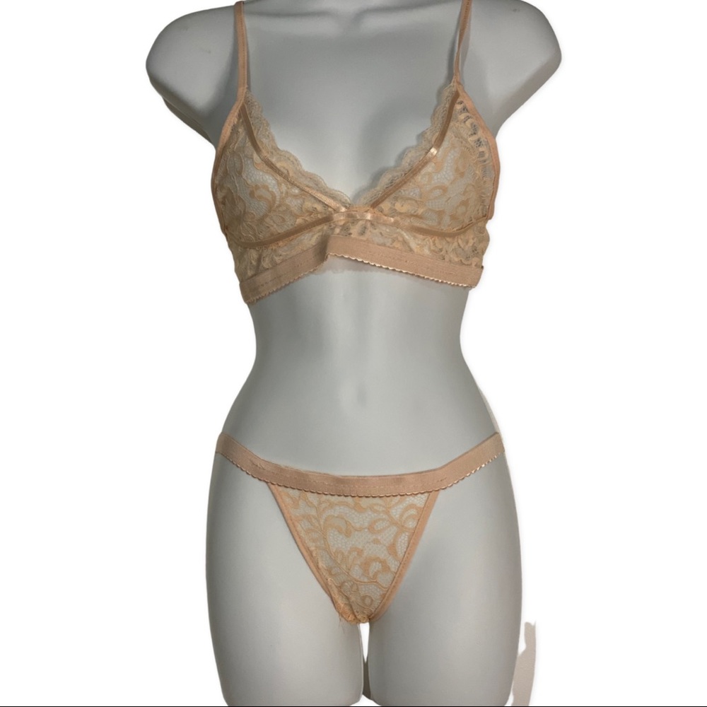2pc lace up